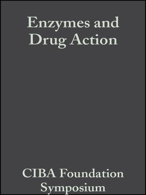cover image of Enzymes and Drug Action